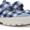 Camper Ballerinas " Brutus " In Blau / Weiß