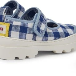 Camper Ballerinas " Brutus " In Blau / Weiß -camper shop camper ballerinas brutus in blau weiss 2