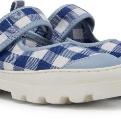 Camper Ballerinas " Brutus " In Blau / Weiß