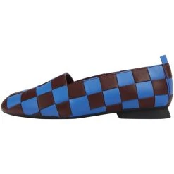 Camper Ballerinas " Casi Myra " In Blau / Burgund