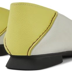 Camper Ballerinas " Casi Myra " In Weiß / Gelb -camper shop camper ballerinas casi myra in weiss gelb 3
