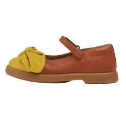 Camper Ballerinas " Duet " In Camel - Gelb