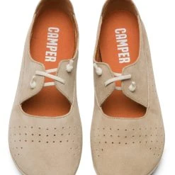 Camper Ballerinas " Right " In Beige -camper shop camper ballerinas right in beige 2