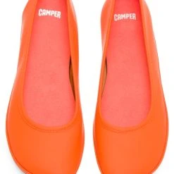 Camper Ballerinas " Right " In Orange -camper shop camper ballerinas right in orange 2