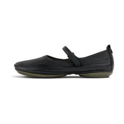 Camper Ballerinas " Right Nina " In Charcoal Schwarz