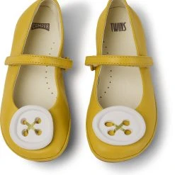 Camper Ballerinas " Twins " In Medium Yellow 9 Camper Ballerinas " Twins " In Medium Yellow -camper shop camper ballerinas twins in medium yellow 2