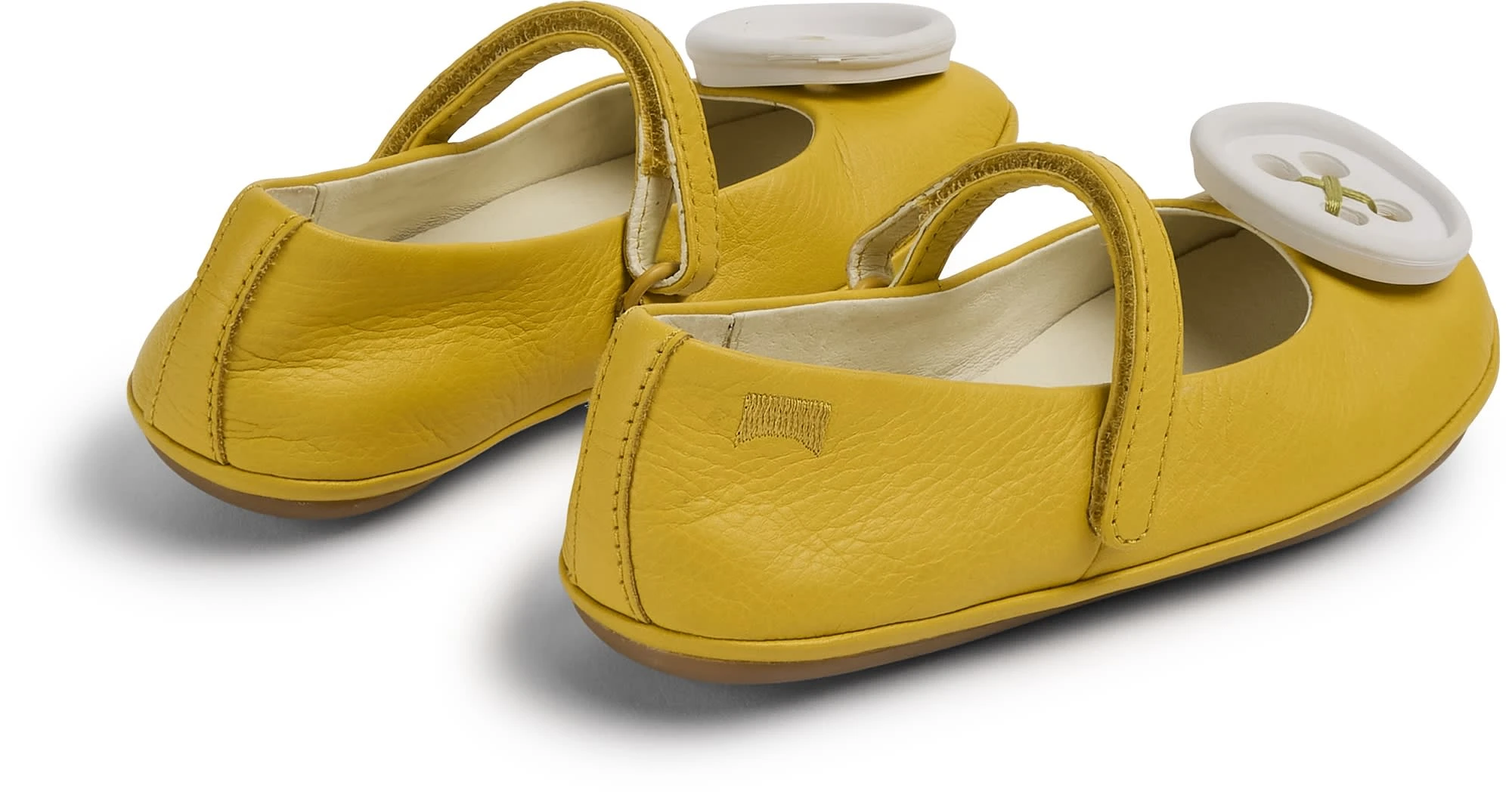 Camper Ballerinas " Twins " In Medium Yellow 6 Camper Ballerinas " Twins " In Medium Yellow – Bild 4
