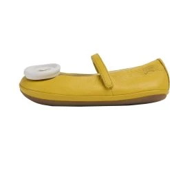 Camper Ballerinas " Twins " In Medium Yellow