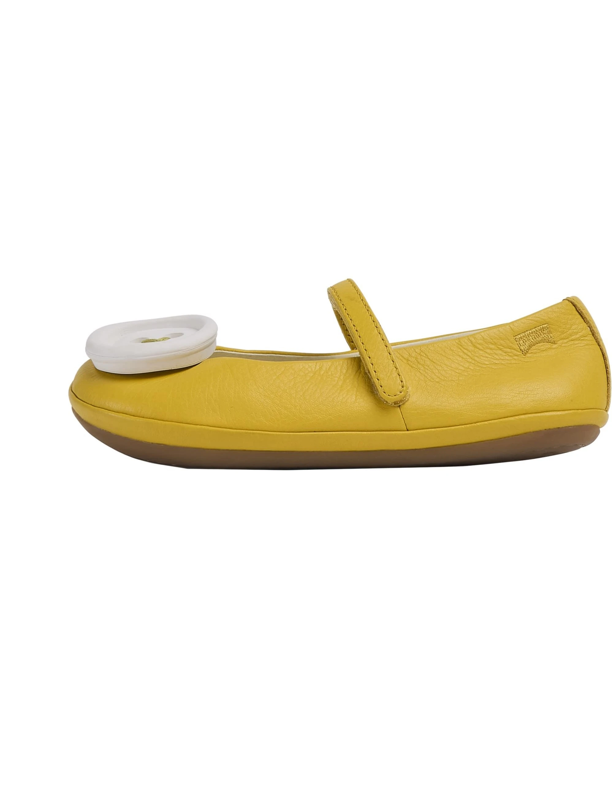 Camper Ballerinas " Twins " In Medium Yellow 3 Camper Ballerinas " Twins " In Medium Yellow