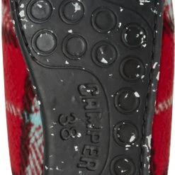 Camper Hausschuhe " Wabi " In Rot- Blau -camper shop camper hausschuhe wabi in rot blau 4