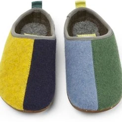 Camper Hausschuhe " Wabi Twins " In Grün / Gelb -camper shop camper hausschuhe wabi twins in grun gelb 2