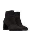 Camper Leder-Stiefeletten In Schwarz