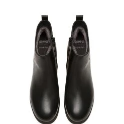 Camper Leder-Stiefeletten In Schwarz -camper shop camper leder stiefeletten in schwarz 15