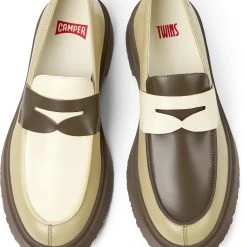 Camper Mokassins " Walden " In Beige -camper shop camper mokassins walden in beige 2