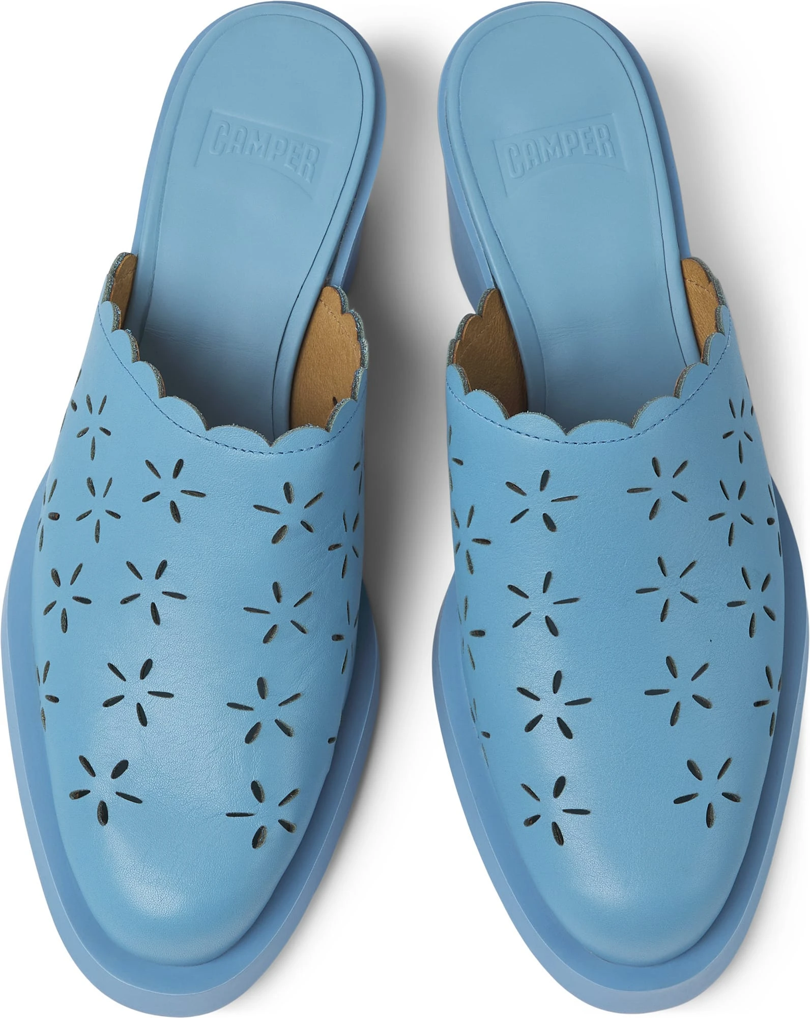 Camper Mules " Bonnie " In Hellblau 5 Camper Mules " Bonnie " In Hellblau – Bild 3