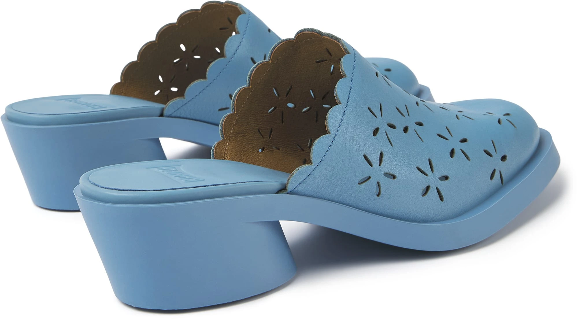 Camper Mules " Bonnie " In Hellblau 6 Camper Mules " Bonnie " In Hellblau – Bild 4