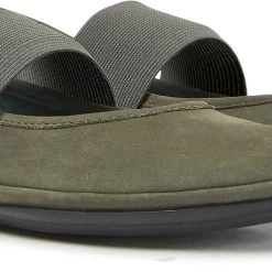 Camper Riemchenballerinas " Right Nina " In Dunkelgrün -camper shop camper riemchenballerinas right nina in dunkelgrun 1