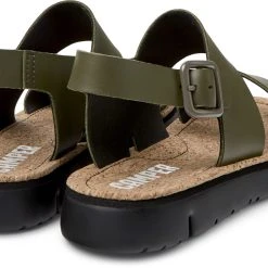 Camper Riemchensandalen " Oruga " In Dunkelgrün -camper shop camper riemchensandalen oruga in dunkelgrun 3