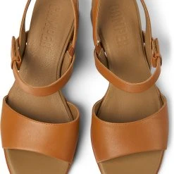 Camper Sandalen " Katie " In Camel Braun -camper shop camper sandalen katie in camel braun 2