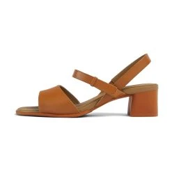 Camper Sandalen " Katie " In Camel Braun
