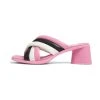 Camper Sandalen " Kiara Twins " In Rosa / Schwarz