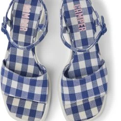 Camper Sandalen " Meda " In Blau / Weiß 9 Camper Sandalen " Meda " In Blau / Weiß -camper shop camper sandalen meda in blau weiss 2