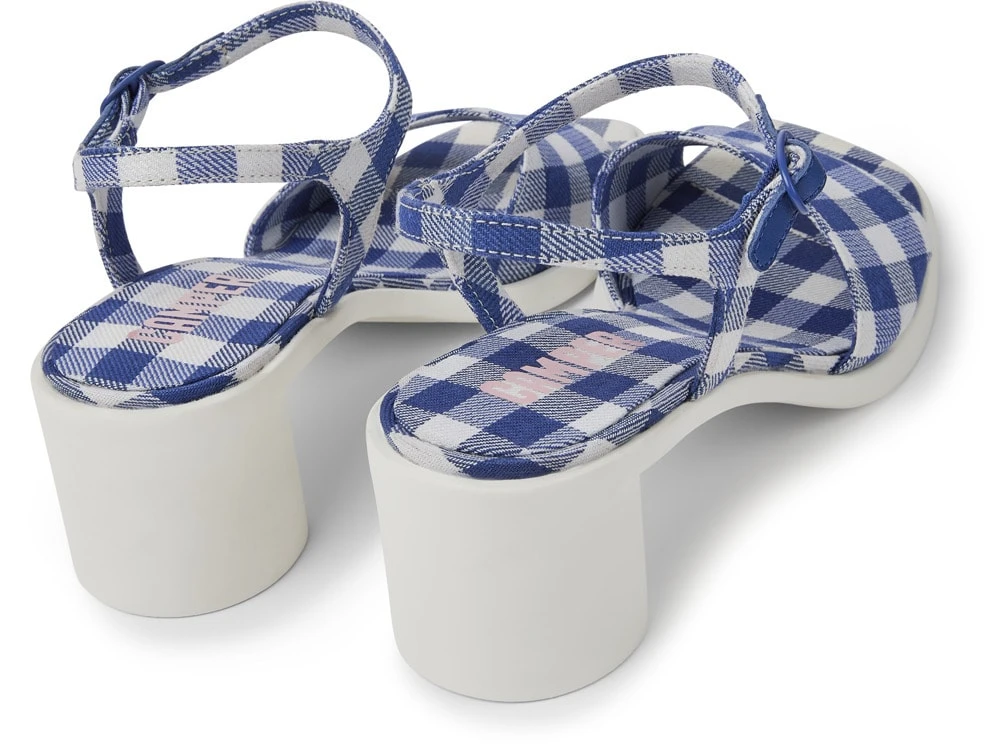 Camper Sandalen " Meda " In Blau / Weiß 6 Camper Sandalen " Meda " In Blau / Weiß – Bild 4