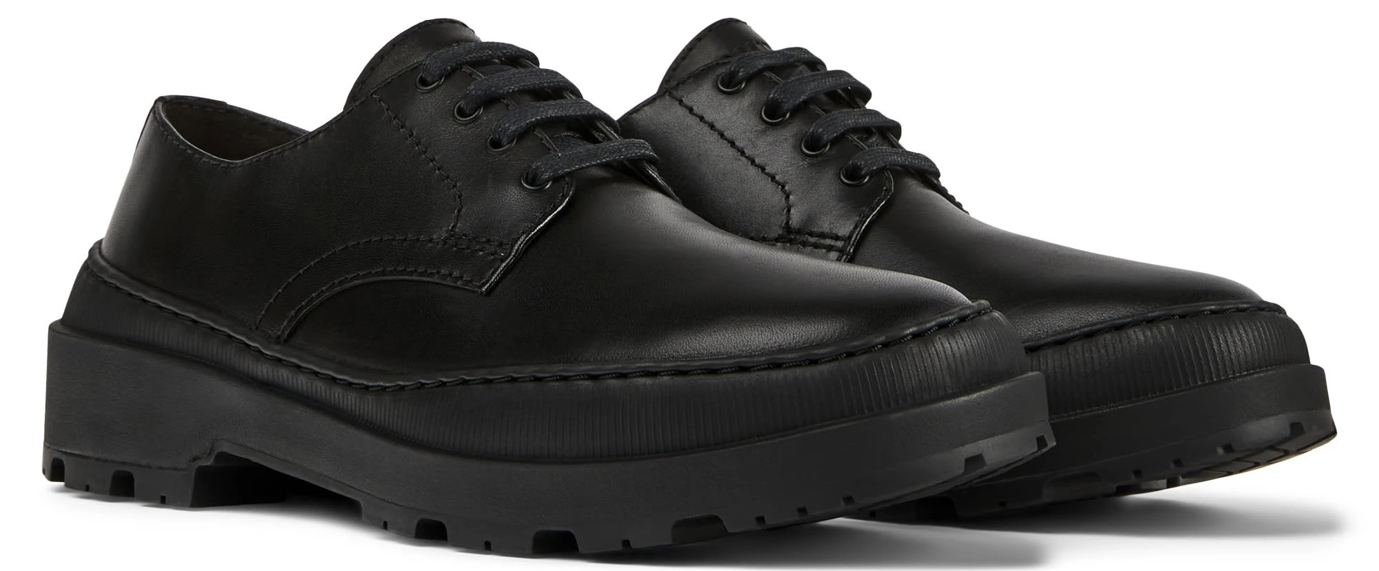 Camper Schnürschuhe " Brutus Trek " In Schwarz 4 Camper Schnürschuhe " Brutus Trek " In Schwarz – Bild 2