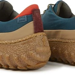 Camper Schnürschuhe " Ground " In Grün Blau - Rot -camper shop camper schnurschuhe ground in grun blau rot 3