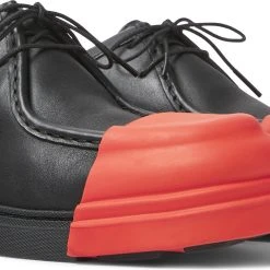 Camper Schnürschuhe " Junction " In Schwarz / Rot -camper shop camper schnurschuhe junction in schwarz rot 1