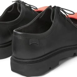 Camper Schnürschuhe " Junction " In Schwarz / Rot -camper shop camper schnurschuhe junction in schwarz rot 3