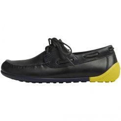 Camper Schnürschuhe " Peu Circuit " In Dunkelblau / Gelb