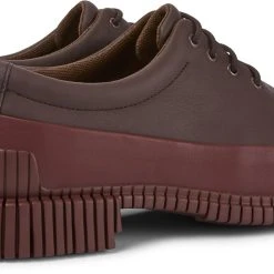 Camper Schnürschuhe " Pix " In Dunkler Burgund -camper shop camper schnurschuhe pix in dunkler burgund 3