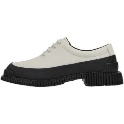 Camper Schnürschuhe " Pix " In Weiß / Schwarz