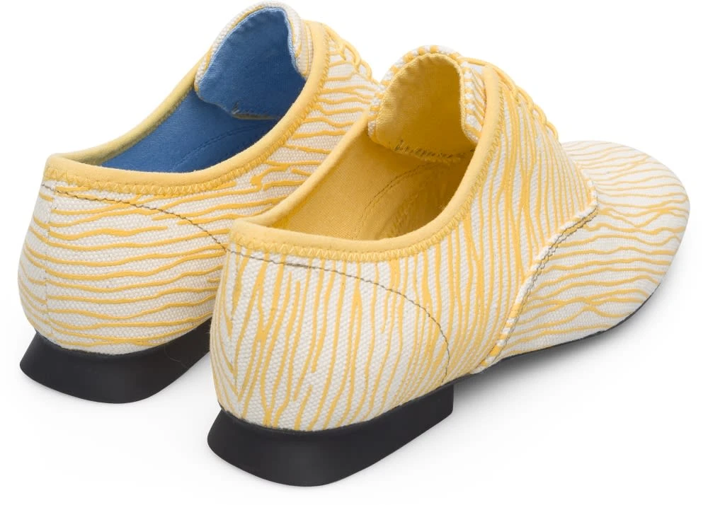 Camper Schnürschuhe " Twins " In Gelb 6 Camper Schnürschuhe " Twins " In Gelb – Bild 4