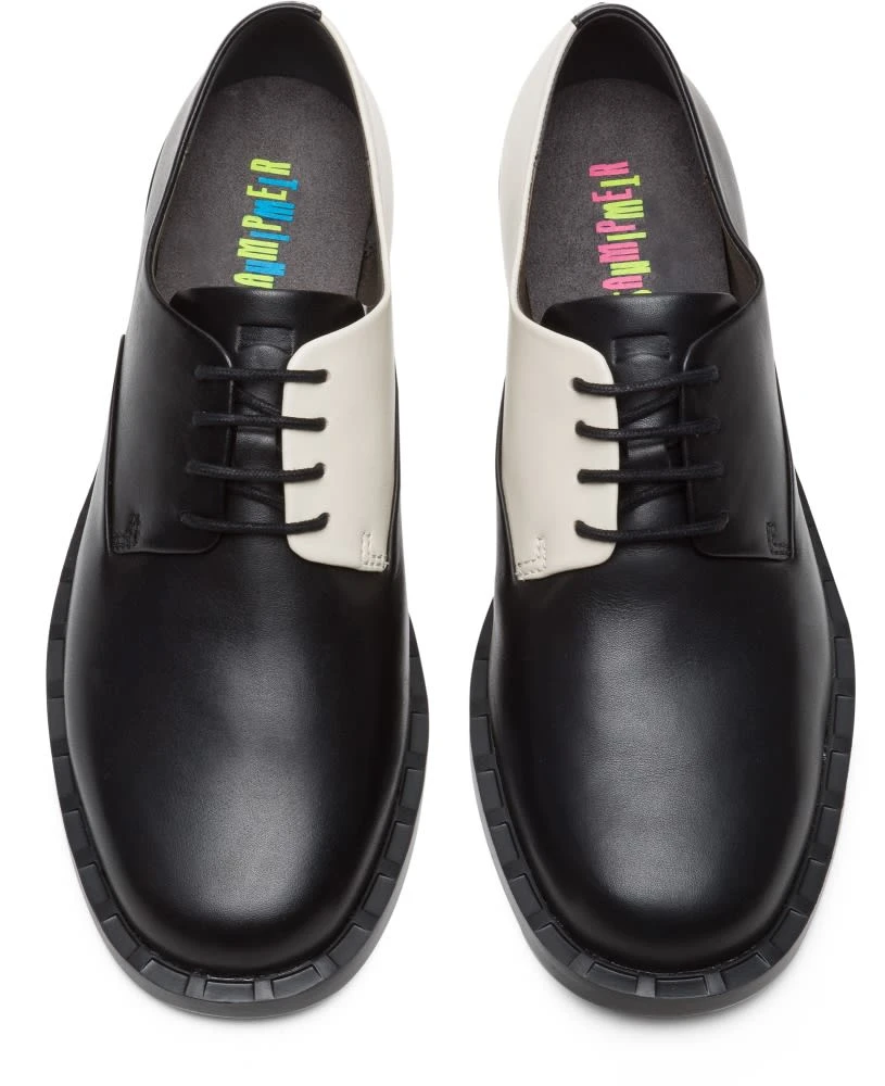 Camper Schnürschuhe " Twins " In Schwarz 5 Camper Schnürschuhe " Twins " In Schwarz – Bild 3