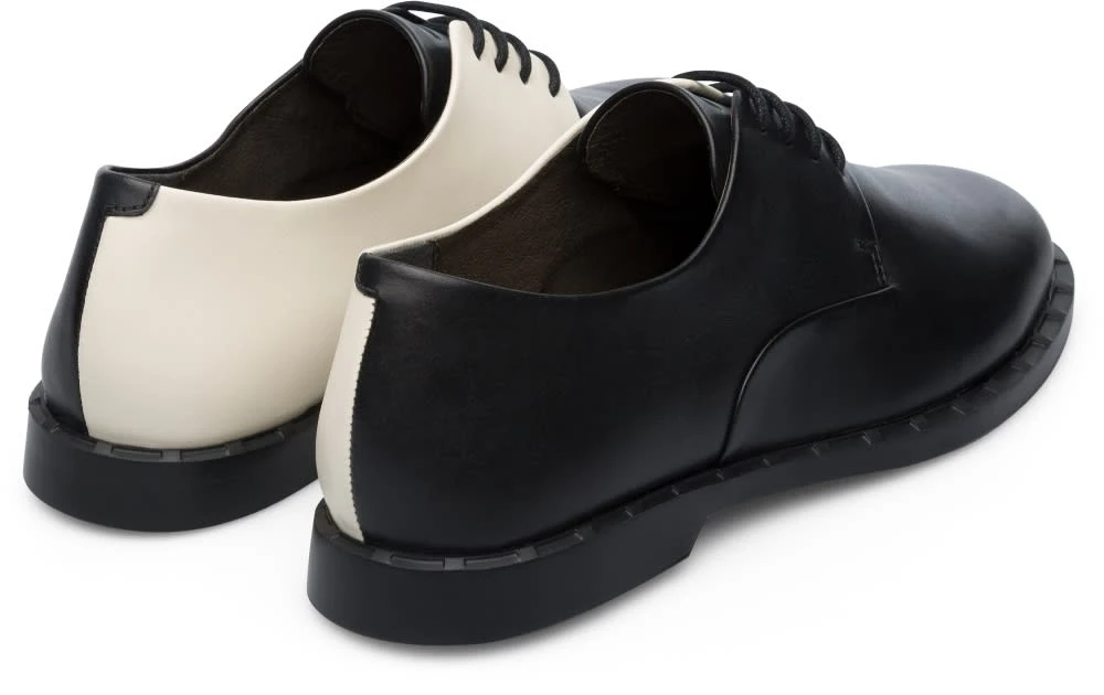 Camper Schnürschuhe " Twins " In Schwarz 6 Camper Schnürschuhe " Twins " In Schwarz – Bild 4