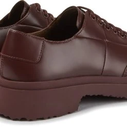 Camper Schnürschuhe " Walden " In Burgund -camper shop camper schnurschuhe walden in burgund 3