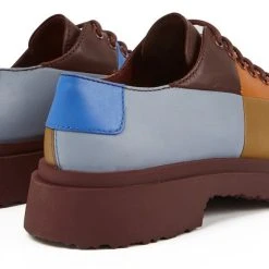 Camper Schnürschuhe " Walden " In Burgund / Hellblau 10 Camper Schnürschuhe " Walden " In Burgund / Hellblau -camper shop camper schnurschuhe walden in burgund hellblau 3