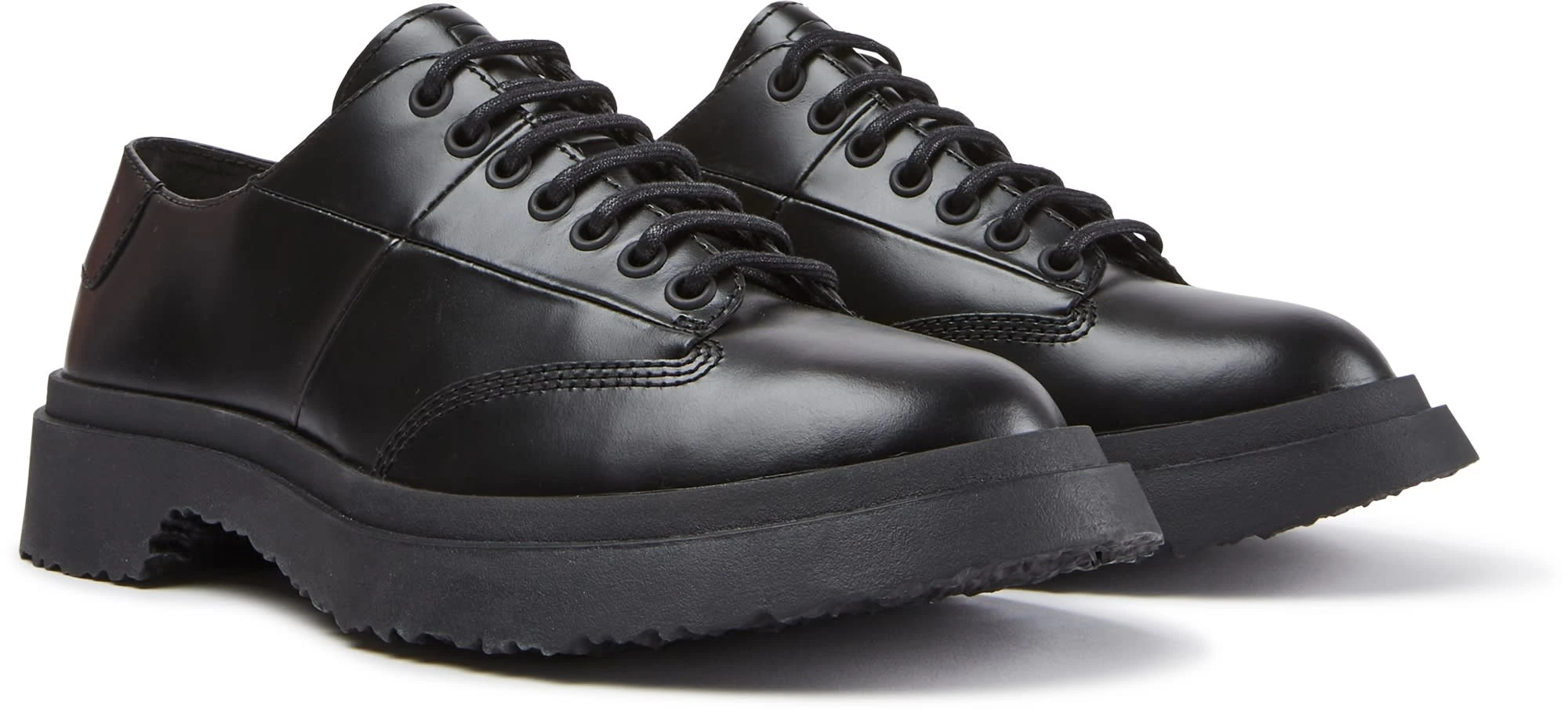 Camper Schnürschuhe " Walden " In Schwarz 4 Camper Schnürschuhe " Walden " In Schwarz – Bild 2