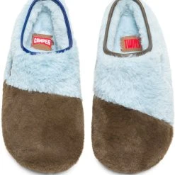 Camper Slipper " Twins " In Braun -camper shop camper slipper twins in braun 2