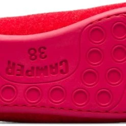 Camper Slipper " Wabi " In Rot -camper shop camper slipper wabi in rot 4