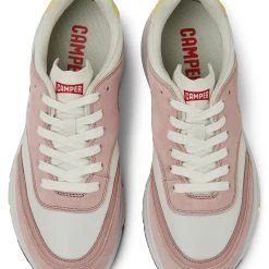 Camper Sneaker " Drift " In Weiß / Rosa -camper shop camper sneaker drift in weiss rosa 2