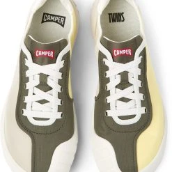 Camper Sneaker " Path " In Beige / Dunkelgrün -camper shop camper sneaker path in beige dunkelgrun 2
