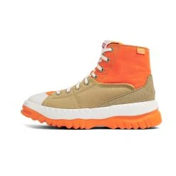 Camper Sneaker " Teix " In Beige / Orange