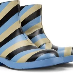 Camper Stiefel " 1978 " In Hellblau / Beige / Schwarz -camper shop camper stiefel 1978 in hellblau beige schwarz 1