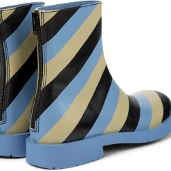 Camper Stiefel " 1978 " In Hellblau / Beige / Schwarz -camper shop camper stiefel 1978 in hellblau beige schwarz 3