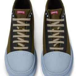 Camper Stiefeletten " Brutus " In Dunkelgrün / Hellblau -camper shop camper stiefeletten brutus in dunkelgrun hellblau 2