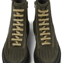 Camper Stiefeletten " Brutus Trek " In Dunkelgrün -camper shop camper stiefeletten brutus trek in dunkelgrun 2