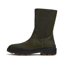 Camper Stiefeletten " Brutus Trek " In Dunkelgrün